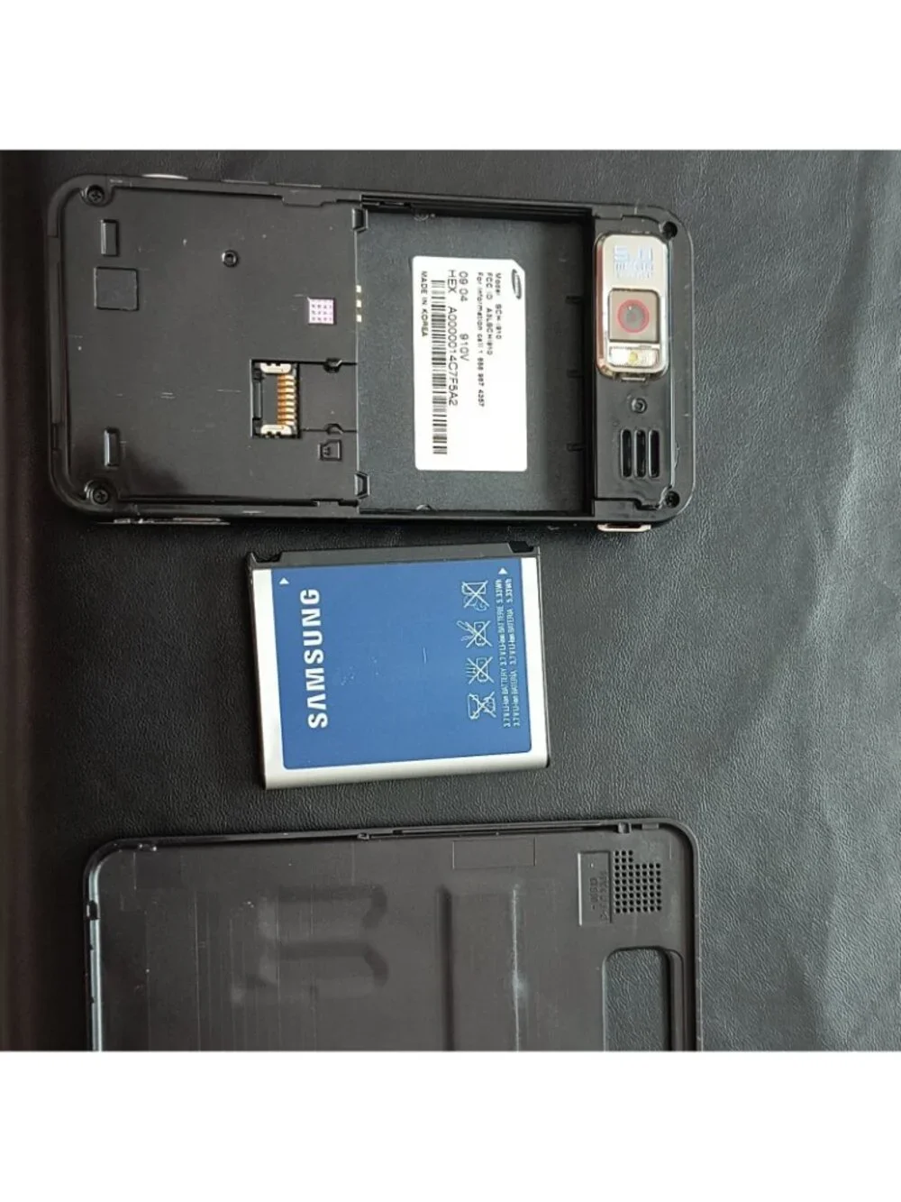 (For Collection) Samsung i910 SCH-I910 Verizon CDMA Black Slate Smartphone